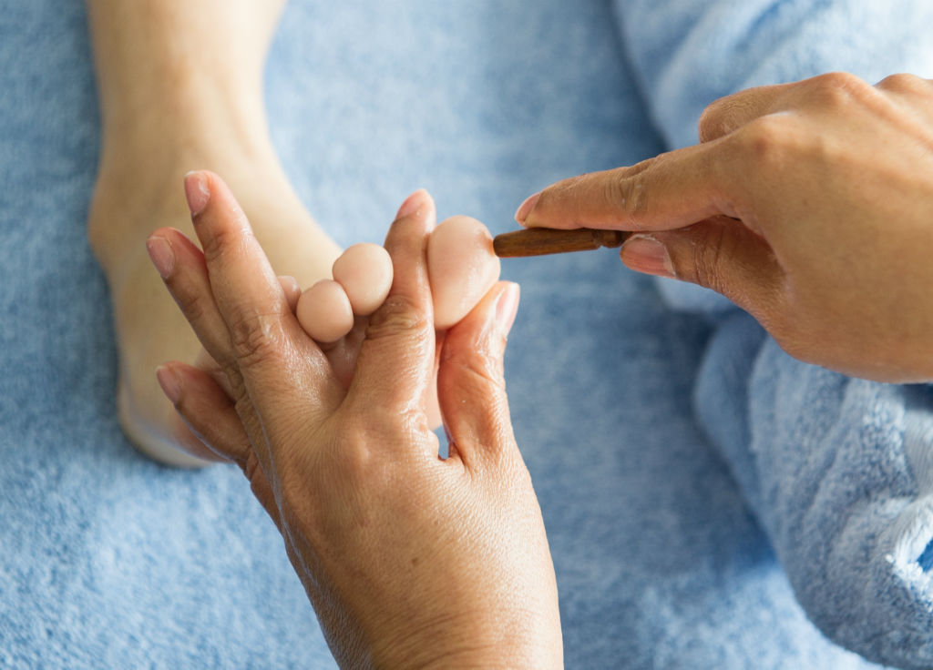 Fußreflexzonen-Massage